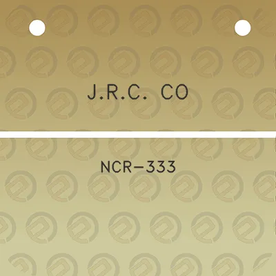 jrc-co-ncr-333