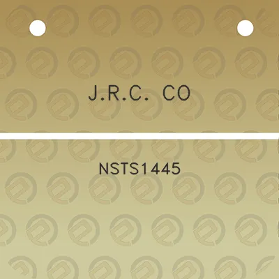 jrc-co-nsts1445