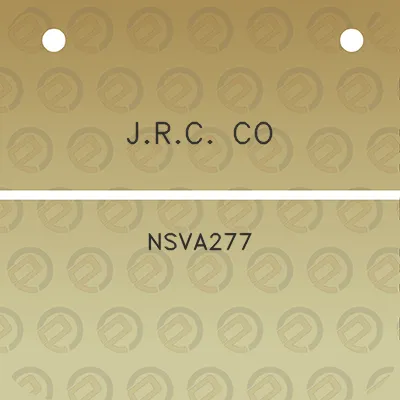 jrc-co-nsva277