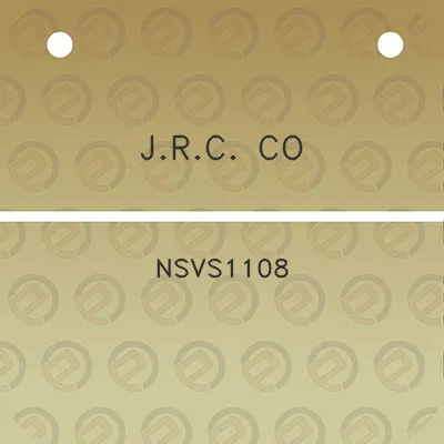 jrc-co-nsvs1108