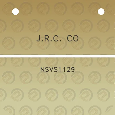 jrc-co-nsvs1129