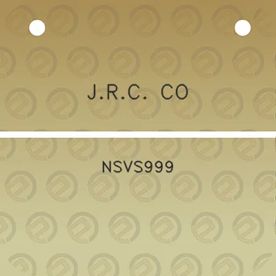 jrc-co-nsvs999