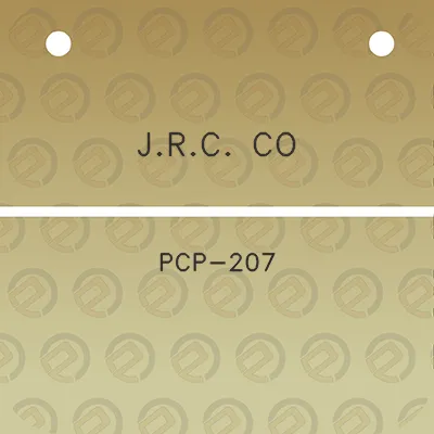 jrc-co-pcp-207