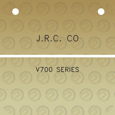 jrc-co-v700-series