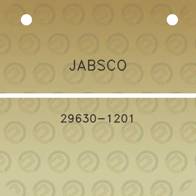 jabsco-29630-1201