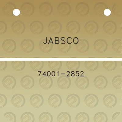 jabsco-74001-2852