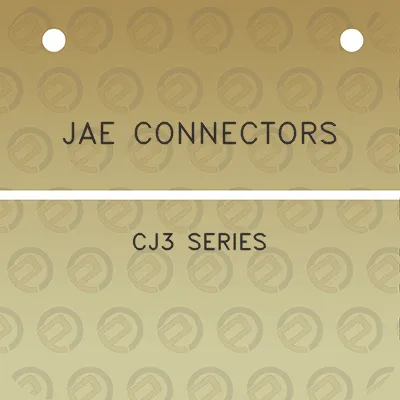 jae-connectors-cj3-series