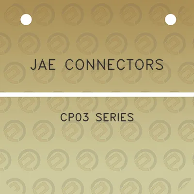 jae-connectors-cp03-series