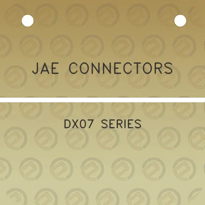 jae-connectors-dx07-series