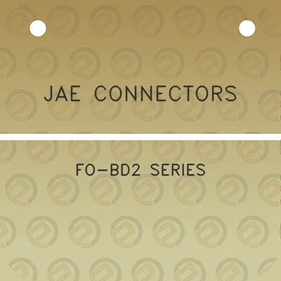 jae-connectors-fo-bd2-series