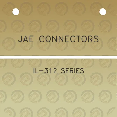 jae-connectors-il-312-series