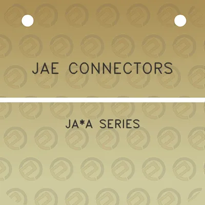 jae-connectors-jaa-series