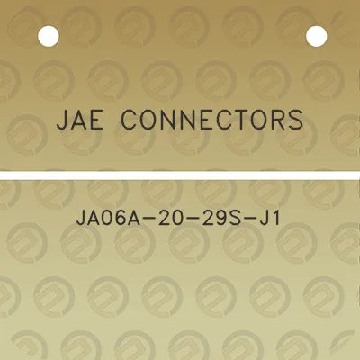 jae-connectors-ja06a-20-29s-j1