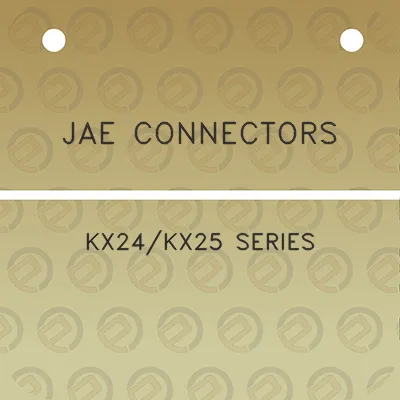 jae-connectors-kx24kx25-series