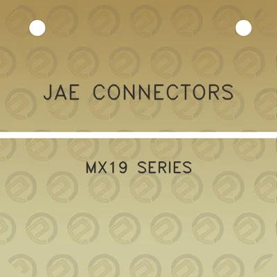 jae-connectors-mx19-series