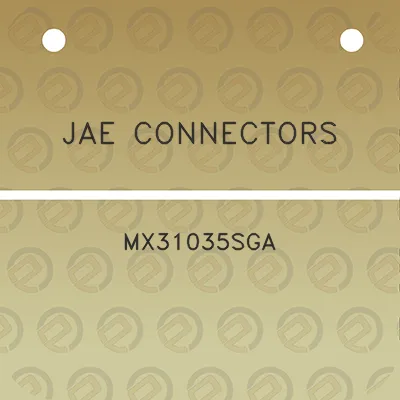 jae-connectors-mx31035sga