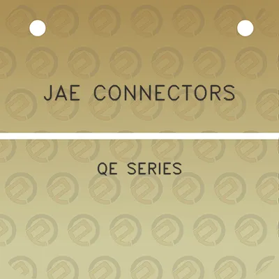 jae-connectors-qe-series