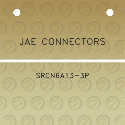 jae-connectors-srcn6a13-3p