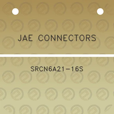 jae-connectors-srcn6a21-16s