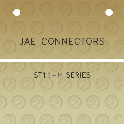 jae-connectors-st11-h-series