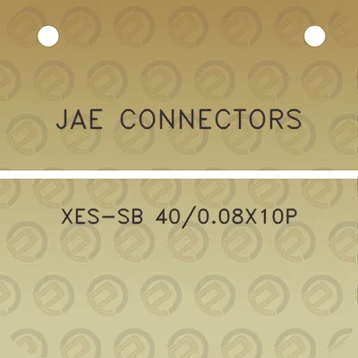 jae-connectors-xes-sb-40008x10p