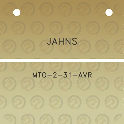 jahns-mto-2-31-avr