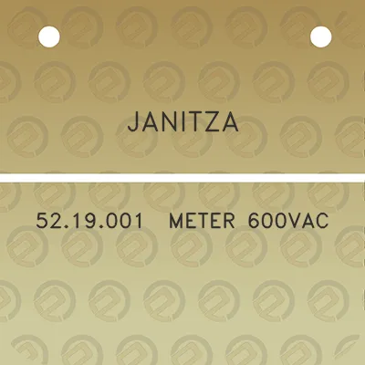 janitza-5219001-meter-600vac