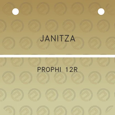 janitza-prophi-12r