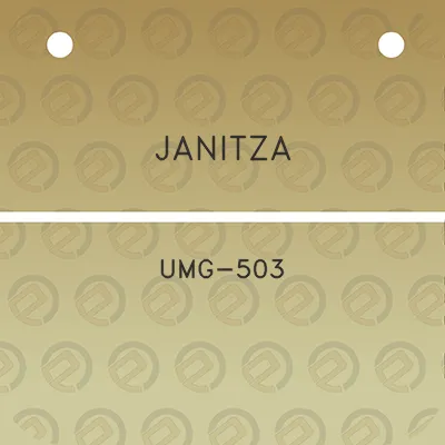 janitza-umg-503