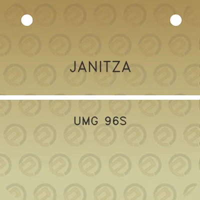 janitza-umg-96s