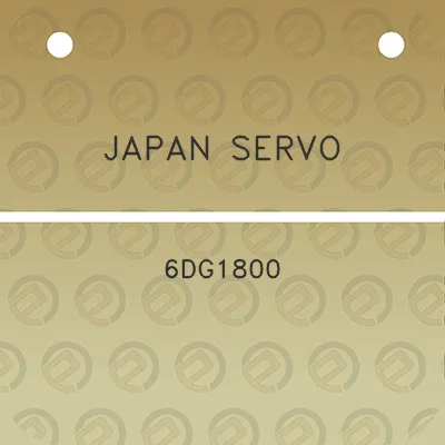 japan-servo-6dg1800