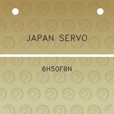 japan-servo-6h50fbn