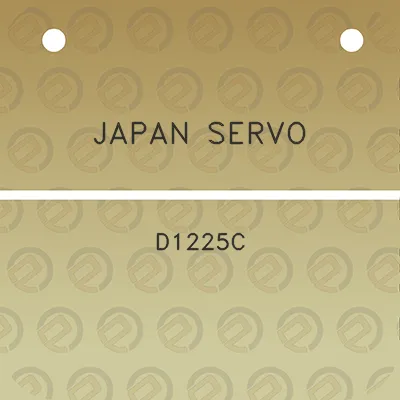 japan-servo-d1225c