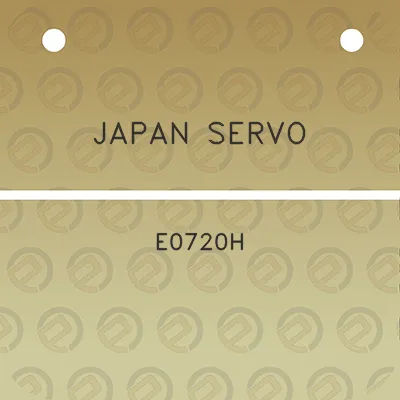 japan-servo-e0720h