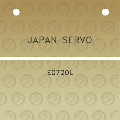 japan-servo-e0720l