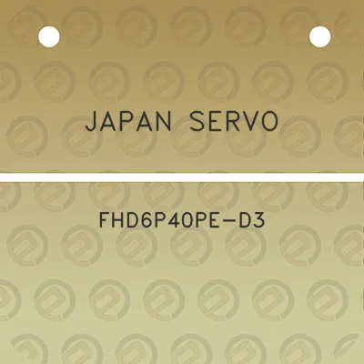 japan-servo-fhd6p40pe-d3