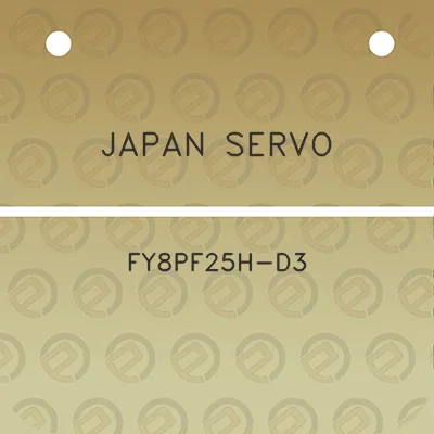 japan-servo-fy8pf25h-d3