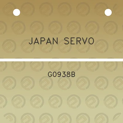 japan-servo-g0938b