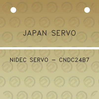 japan-servo-nidec-servo-cndc24b7