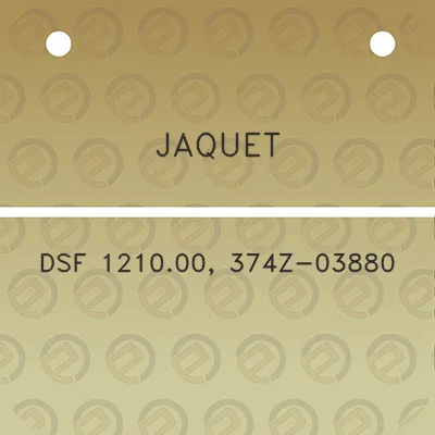 jaquet-dsf-121000-374z-03880