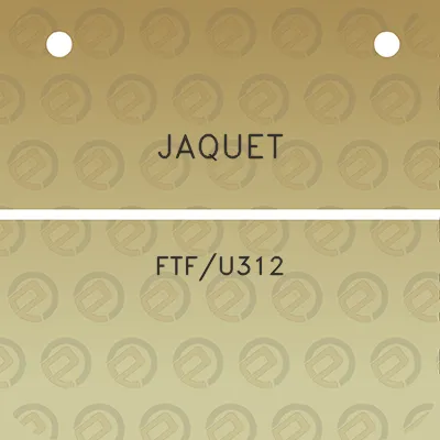 jaquet-ftfu312