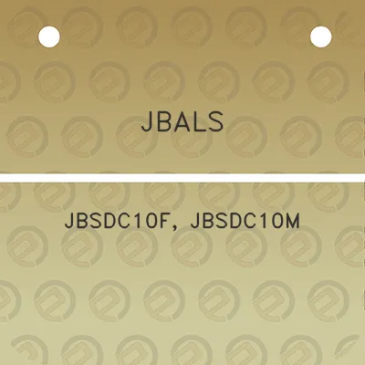 jbals-jbsdc10f-jbsdc10m