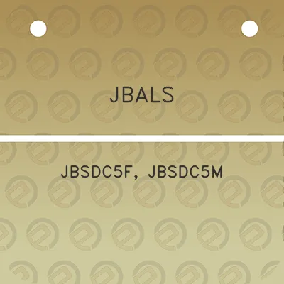 jbals-jbsdc5f-jbsdc5m