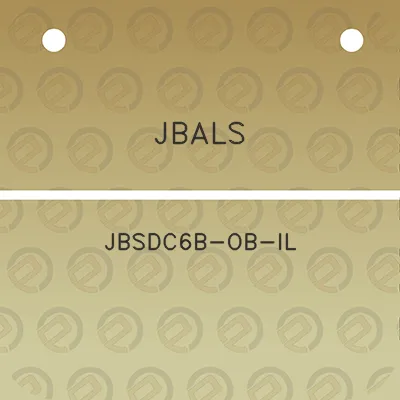 jbals-jbsdc6b-ob-il