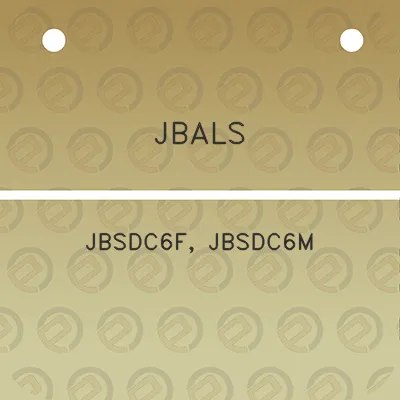 jbals-jbsdc6f-jbsdc6m