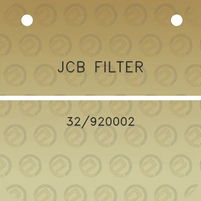 jcb-filter-32920002