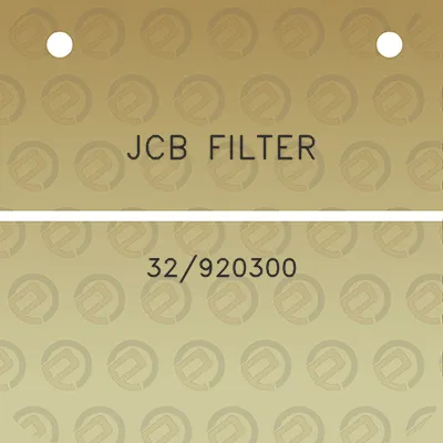 jcb-filter-32920300