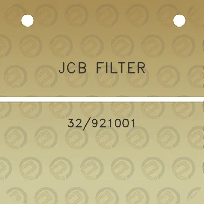 jcb-filter-32921001