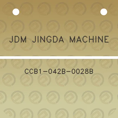 jdm-jingda-machine-ccb1-042b-0028b