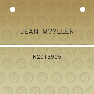 jean-muller-n2015905